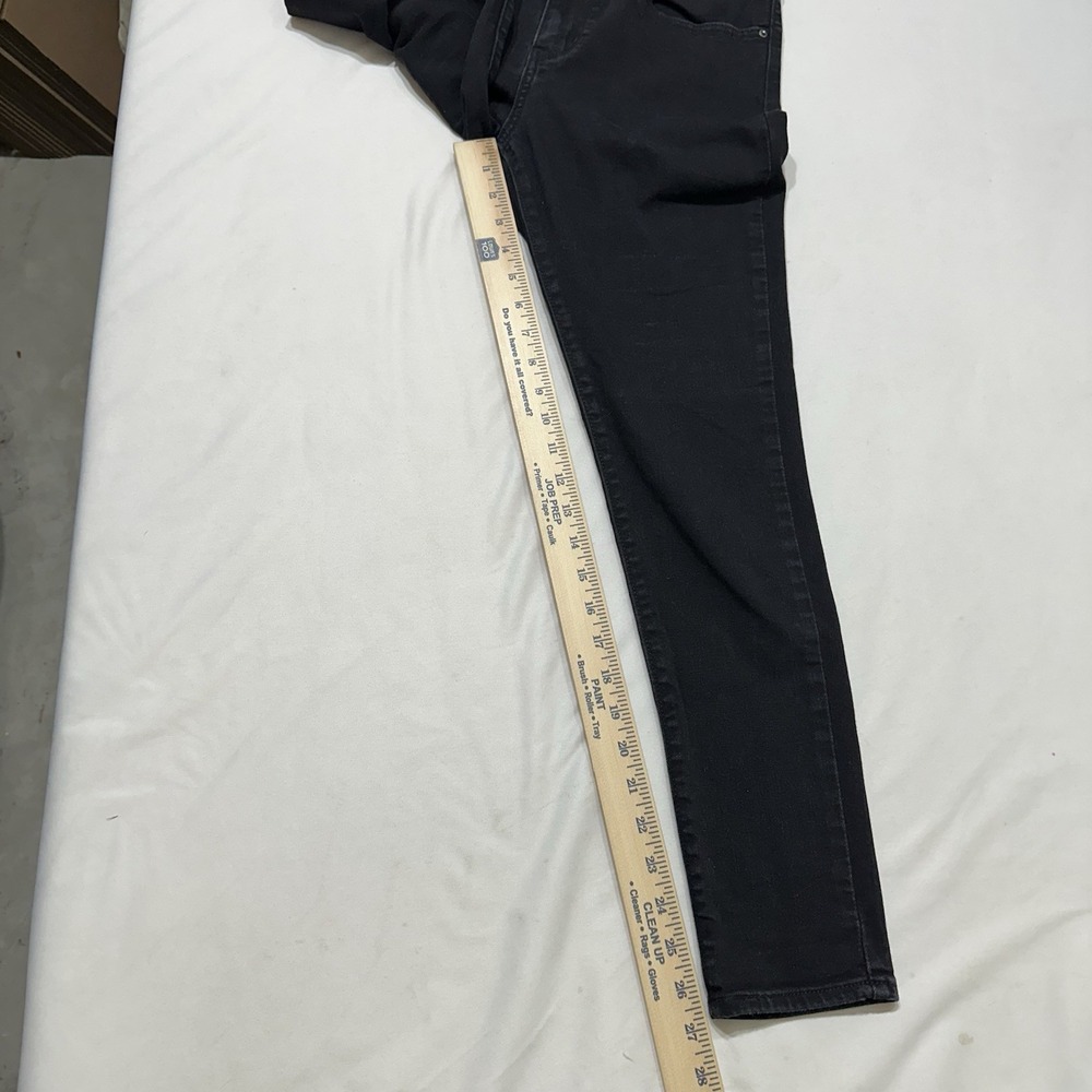 Levis 721 High Rise‎ Skinny Jeans Womens Black Stretch Denim - Picture 11 of 13